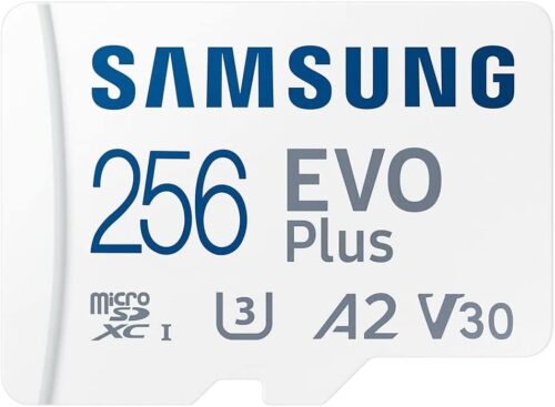 Samsung Tarjeta de Memoria EVO Plus 256GB