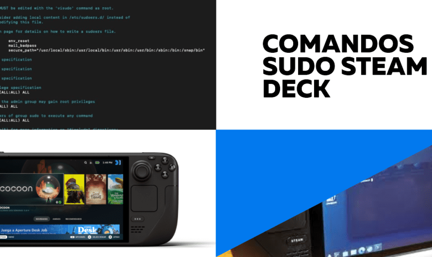 Comandos Sudo steam deck